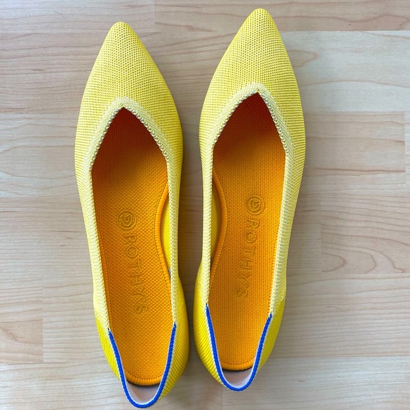 Rothy's Shoes - Rothys Points in Sunshine